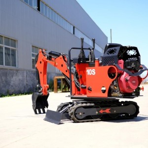 1吨小型挖掘机 小挖尺寸 家用农用挖土机 超小钩机